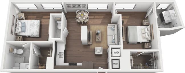 The Bennett 1114 floor plan
