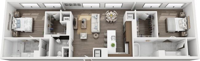 The Russell 1808 floor plan
