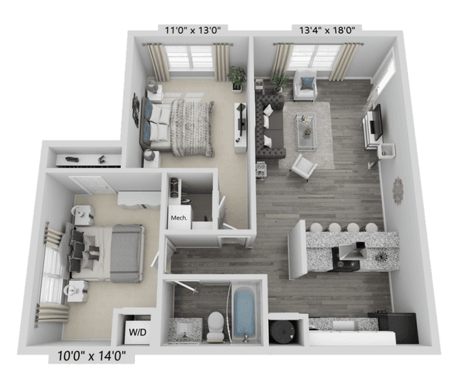 Unit 64 64 floor plan