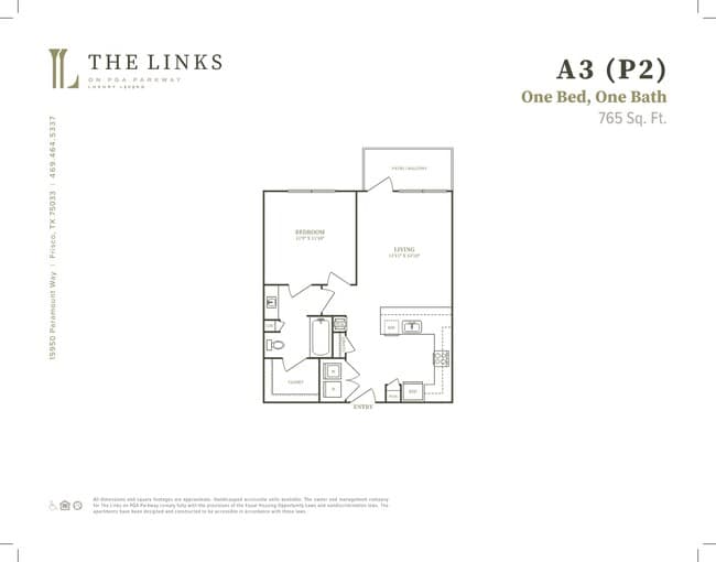 Unit P2-1121 P2-1121 floor plan