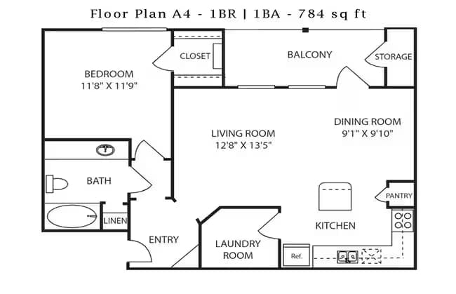 A4 3135 floor plan