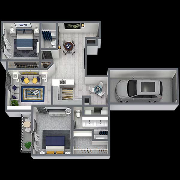 B3 739-2110 floor plan