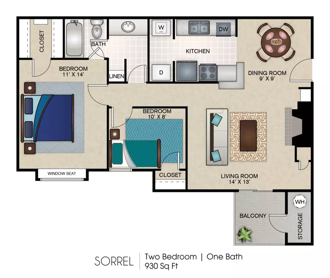 Sorrel 1416 floor plan