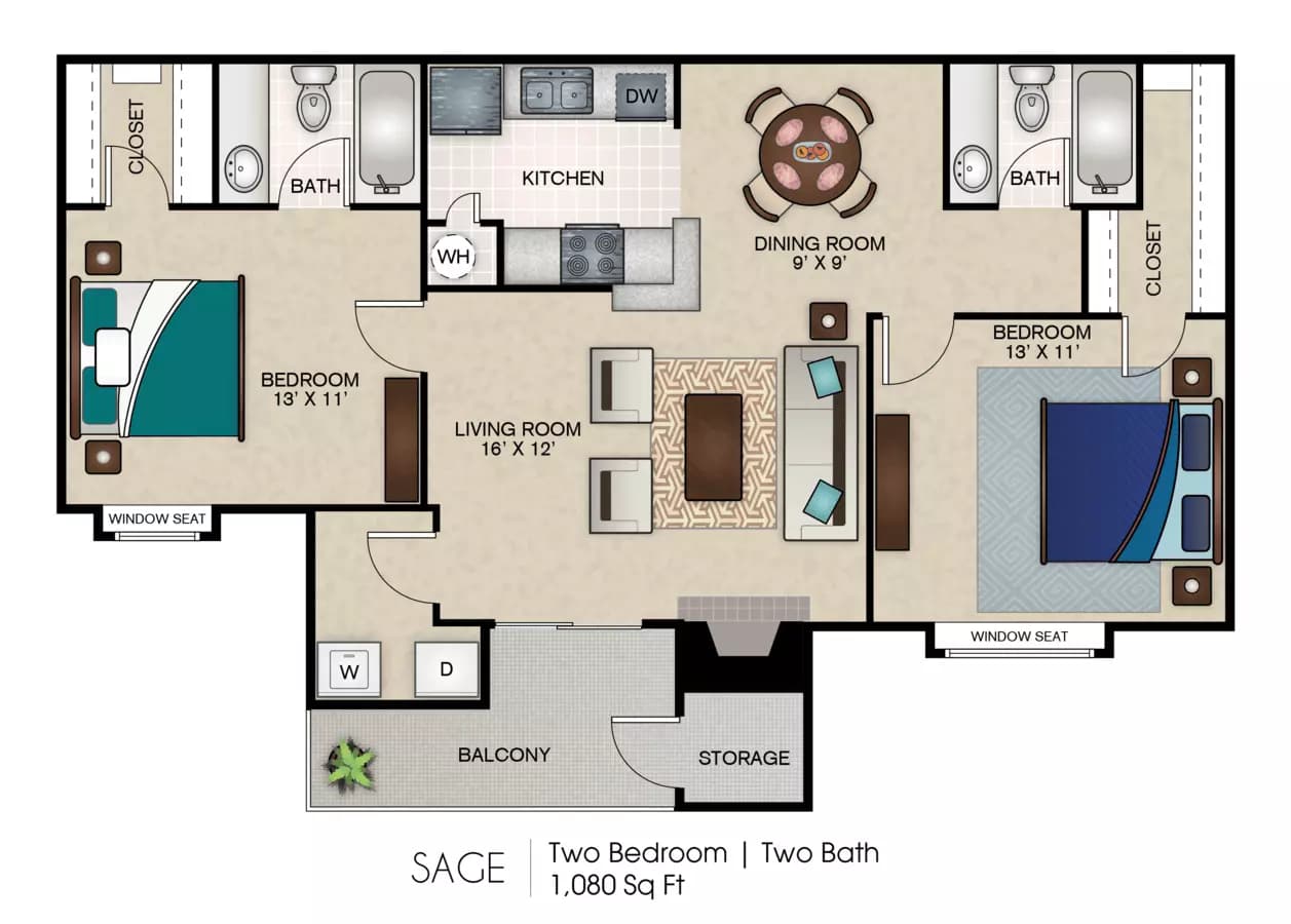 Sage 2109 floor plan