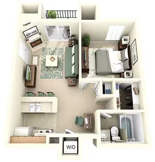 Unit 14107 14107 floor plan