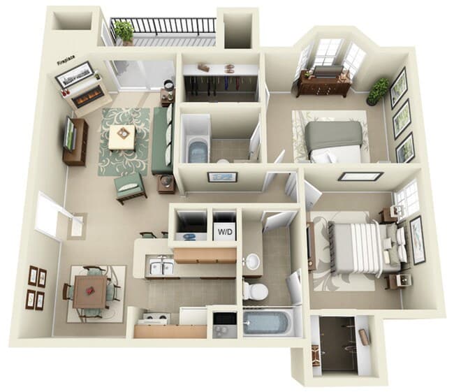 B2 14203 floor plan
