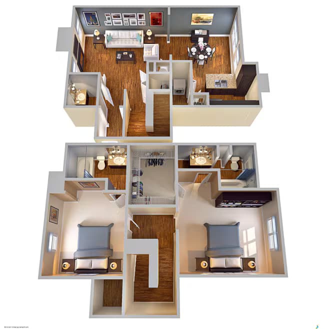 The Clydesdale 2706 floor plan