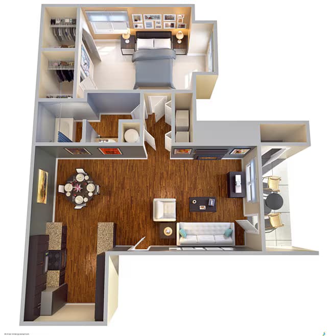 The Mare 2702 floor plan