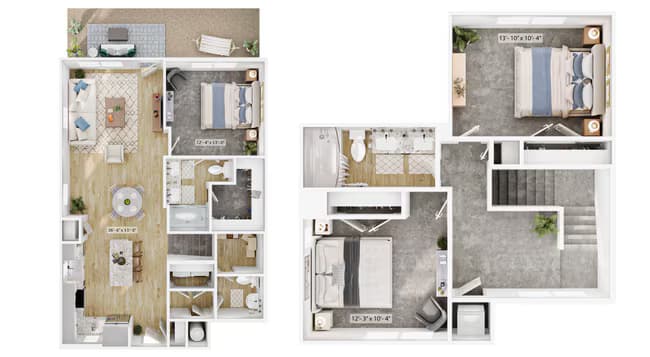 2A 10110 Magnolia Bend Way floor plan