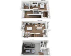 One Bedroom A1.5 07 - 701 floor plan
