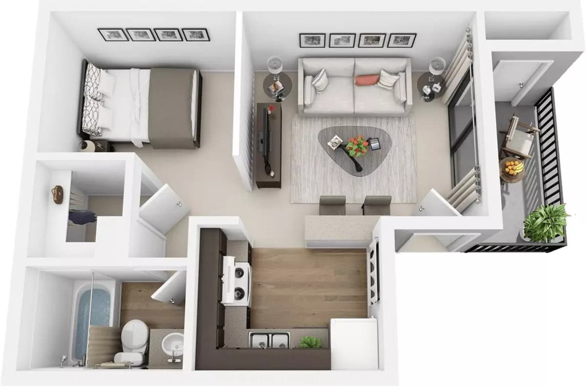 Unit 221 221 floor plan