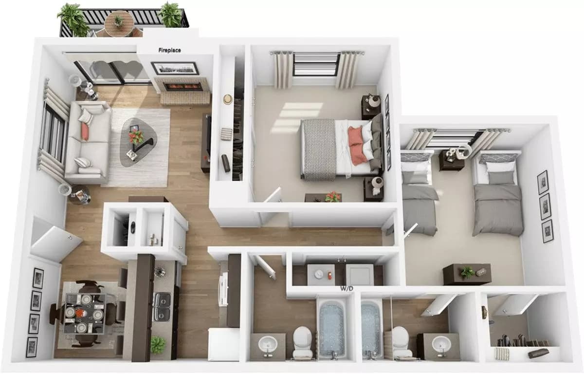 B1 160 floor plan