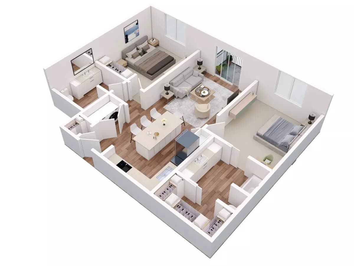 Unit 211 211 floor plan