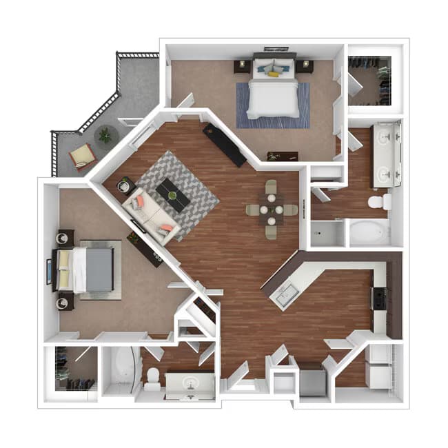 Unit 3218 3218 floor plan