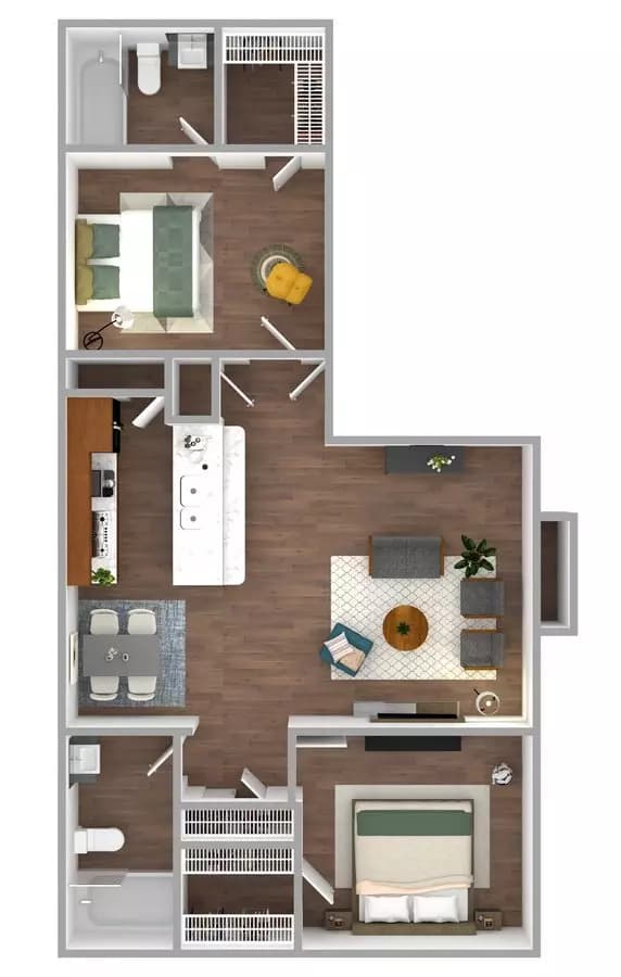 Unit 1005 1005 floor plan