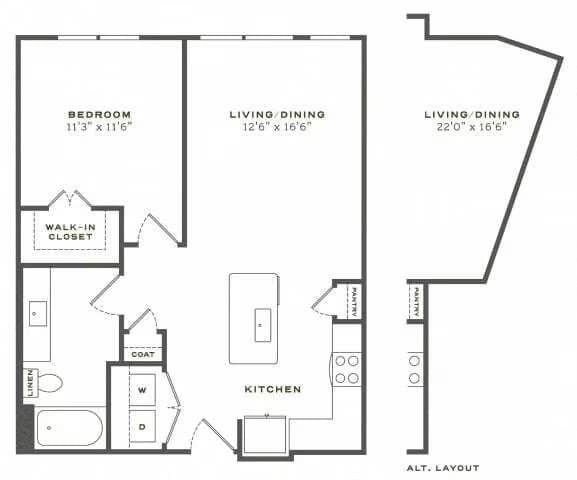 Unit 127 127 floor plan