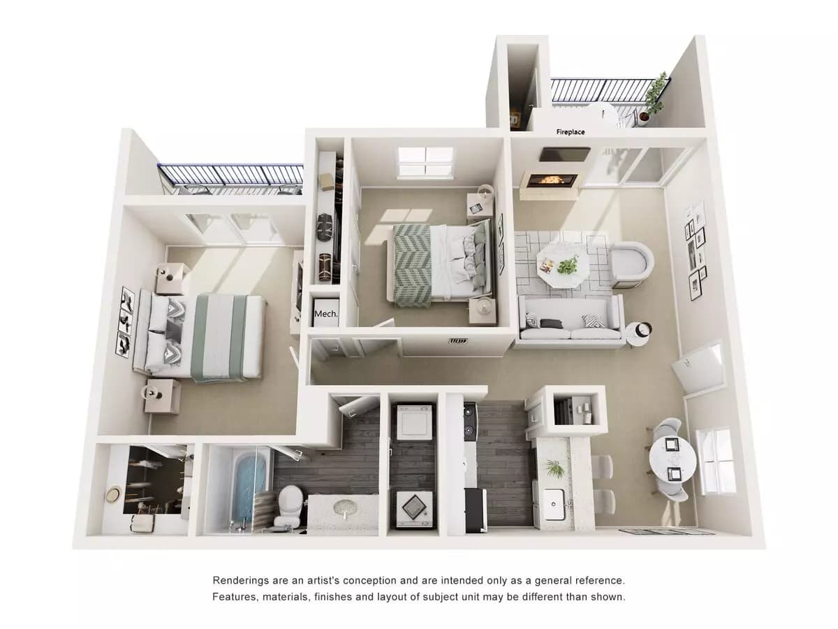 Legend 1111 floor plan