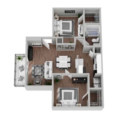 Unit 223 223 floor plan