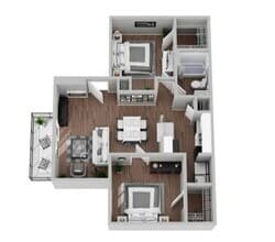 B1 823 floor plan