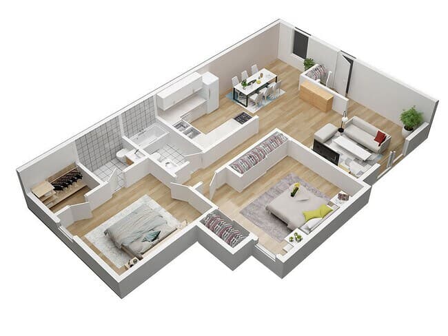 B2R 1105-202 floor plan
