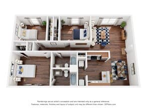 C2 1408 floor plan