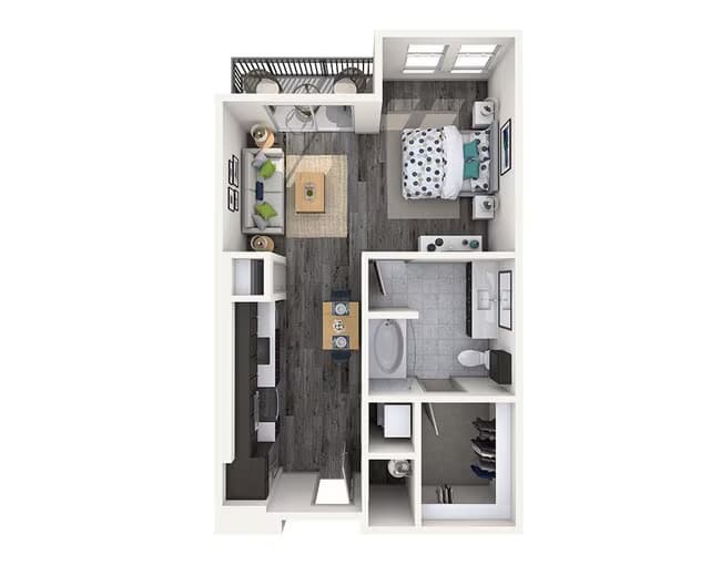 Unit 01-1063 01 - 1063 floor plan