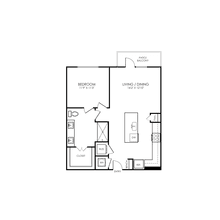A3- 1x1 2119 floor plan