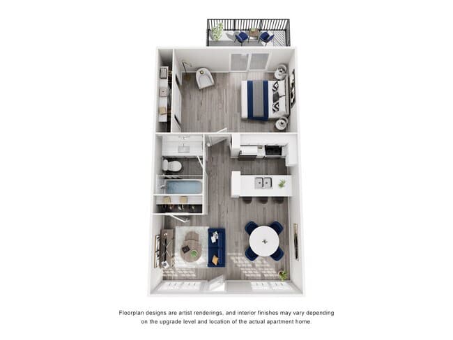 A1 floor plan