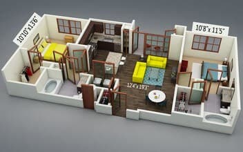 B1 290 floor plan