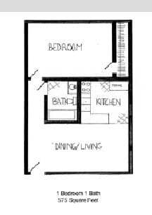 Unit 212W 212W floor plan