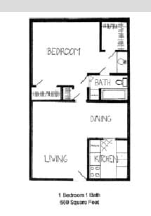 Unit 216E 216E floor plan