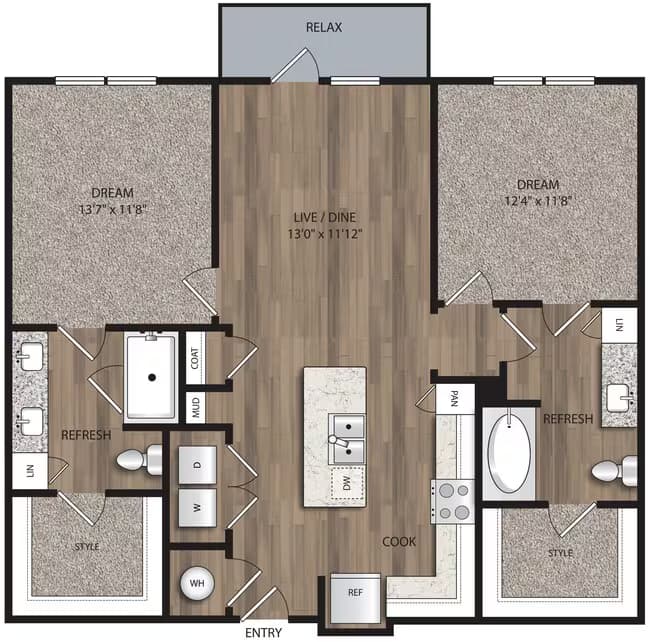 B1 2304 floor plan