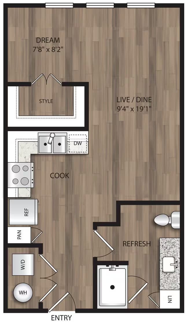 Unit 2417 2217 floor plan
