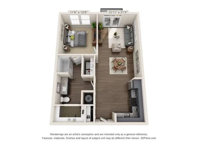 Warnell 1204 floor plan