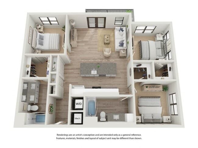C1 2301 floor plan