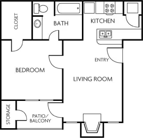 Unit 1310 1310 floor plan
