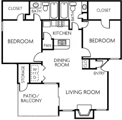 22B 0704 floor plan