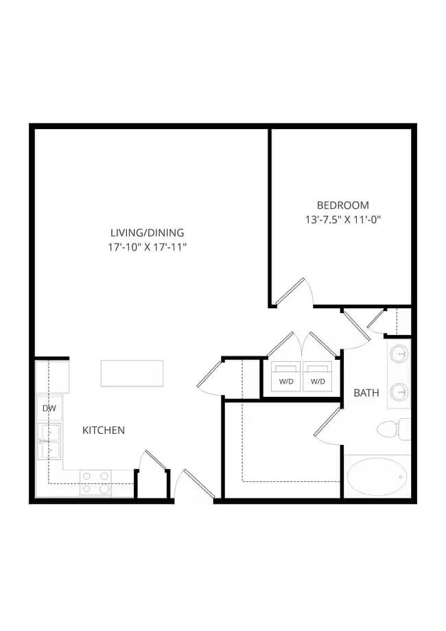 Bisby P1-1116 floor plan