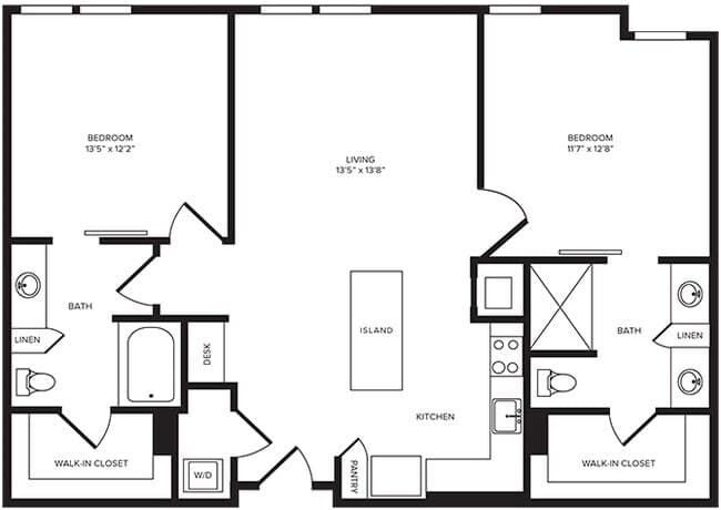 B3 603 floor plan