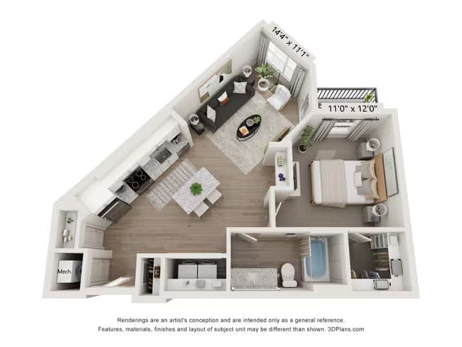 A5 5112 floor plan