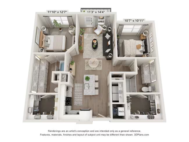 Unit 5102 5102 floor plan