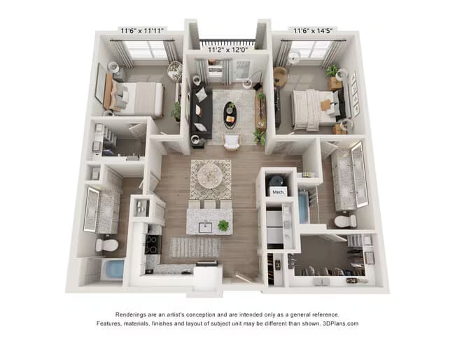 Unit 7217 7217 floor plan