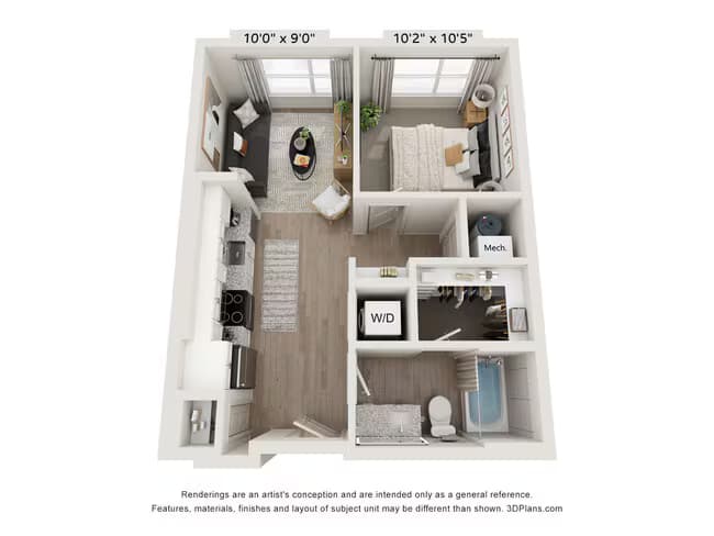 Unit 5209 5209 floor plan