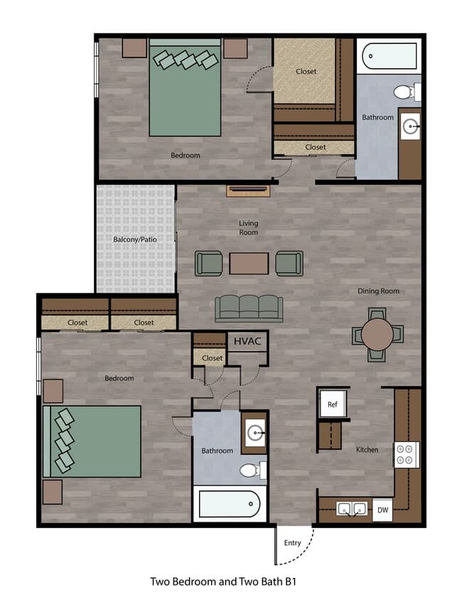 Unit 203 203 floor plan