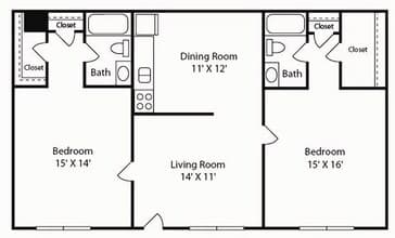 2x2 1004 floor plan