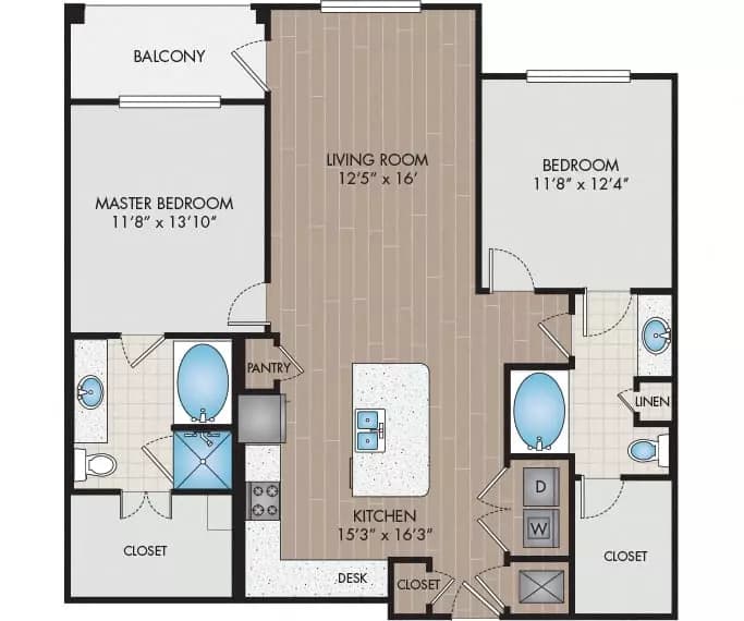 22F4 452 floor plan