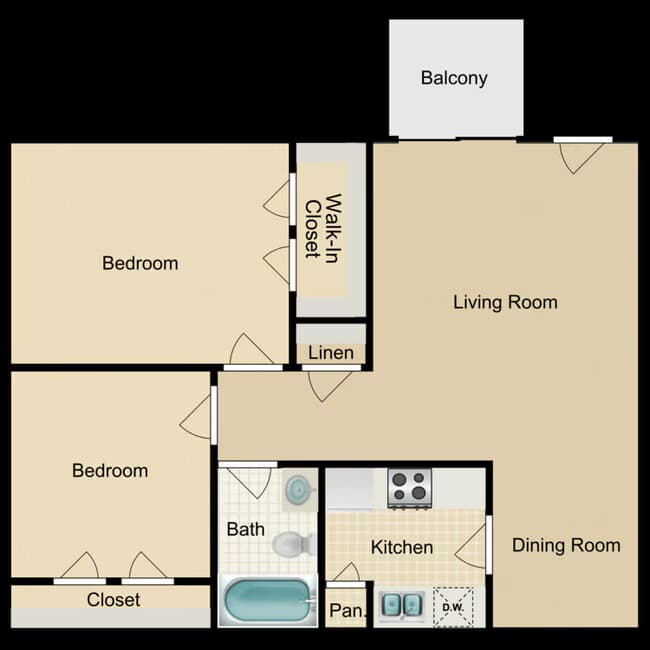 Unit 220 220 floor plan