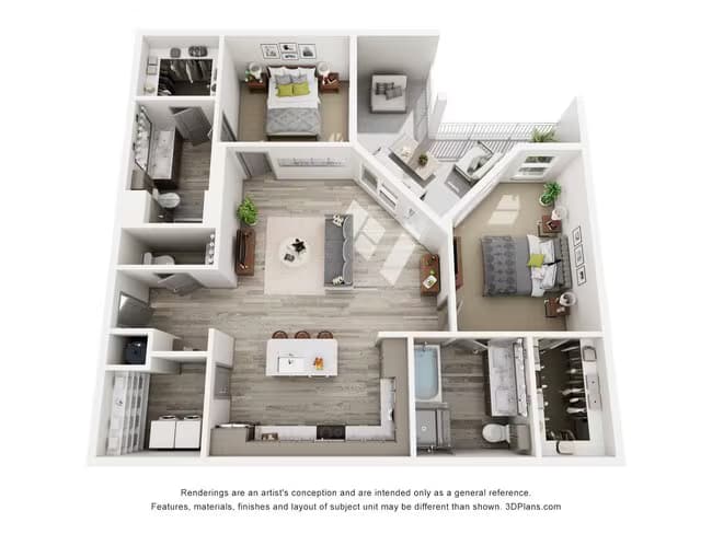 B6 1565 floor plan