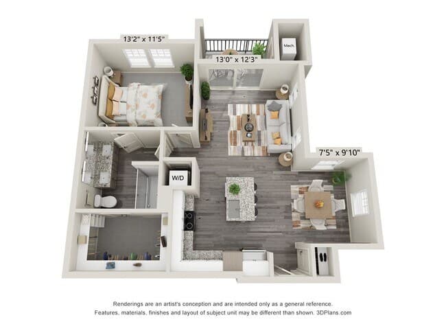 A6 1301 floor plan