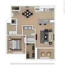 A1-1 1616 floor plan